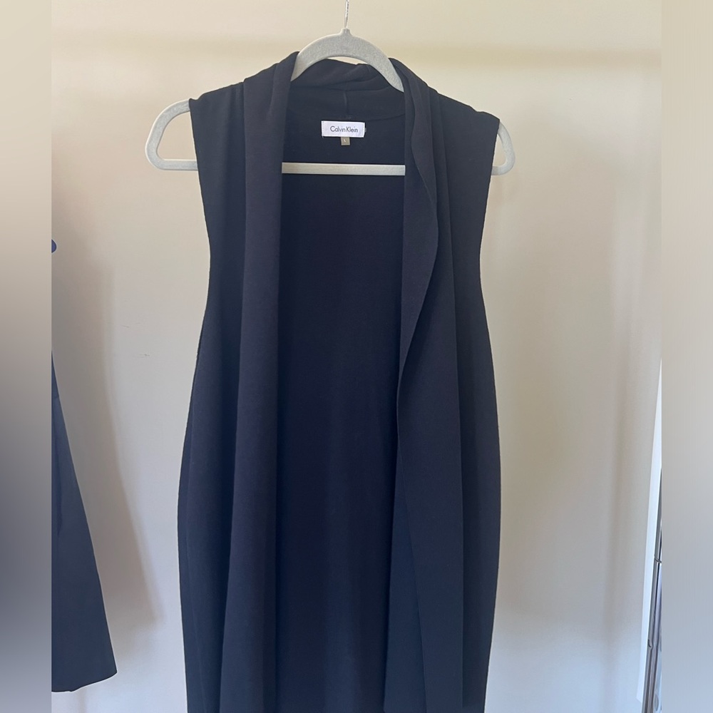 Black Calvin Kline vest
